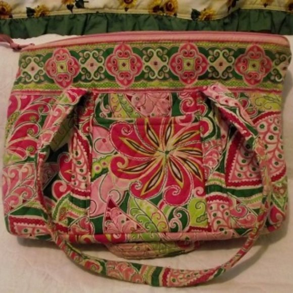 VERA BRADLEY Purse - "PINWHEEL PINK" - Picture 1 of 3